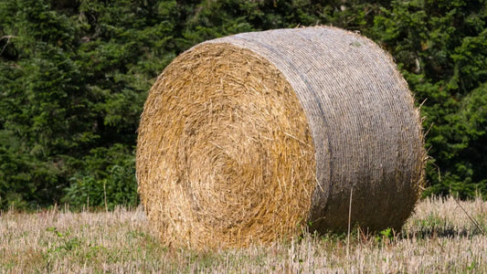 How to Store Round Bale Hay - XES Bale Net Wrap